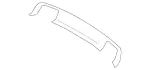 2218850225 - Attachment Parts: Trim for Mercedes-Benz Image
