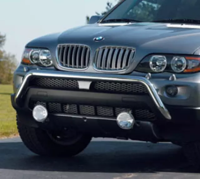 51100414619 - Exterior: Chrome Stainless Grille Guard for BMW: X5 Image