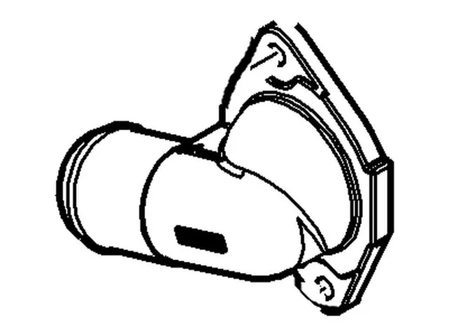 9L8Z8591A - Cooling System: Thermostat Outlet for Ford: Escape, Fusion | Mercury: Mariner, Milan Image