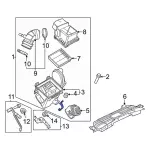 LX6Z9600F - Engine: Air Cleaner Assembly for Ford: Escape Image