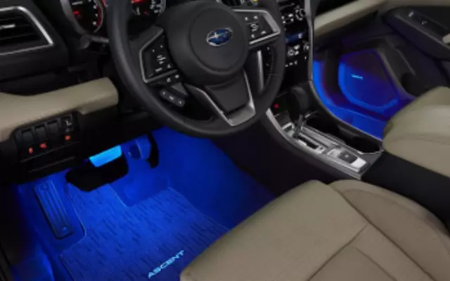 H461SXC105 - Interior: Foot-Well Illumination Kit for Subaru: Ascent, Crosstrek, Forester, Impreza Image