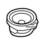 ET4Z18808G - Body: Inst Panel Speaker for Ford: Edge Image