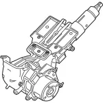 BE8Z3C529N - : Column Assembly Steering for FORD Image