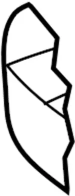 88305AR600 - Body: Seat Cushion Pad for Infiniti Image