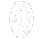 8880060 - : Emblem Support for Mercedes-Benz Image