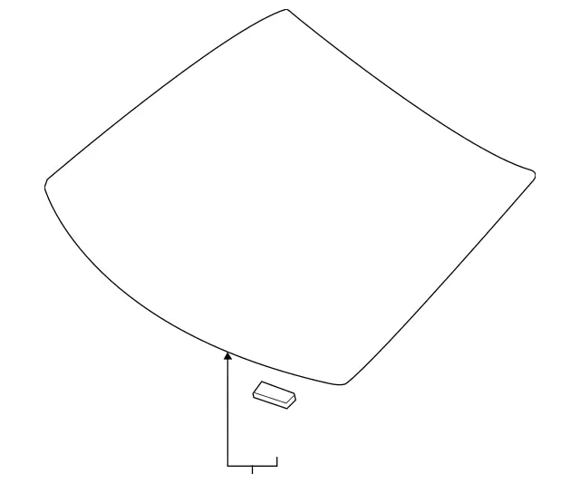 2476704202 - : Windshield for Mercedes-Benz: 180b, GLA250, GLA35 AMG, GLA45 AMG Image