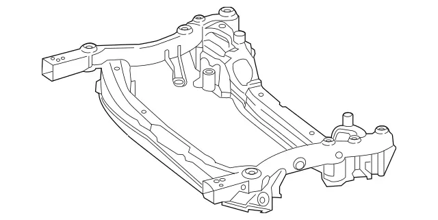 2056208701 - Front-End Assembly, Front Panel: Integral Carrier for Mercedes-Benz: AMG GT 43, AMG GT 53, AMG GT 63, AMG GT 63 S, AMG GT 63 S E Performance, C400, C43 AMG, C450 AMG, CLS450, CLS53 AMG, E300, E350, E400, E43 AMG, E450, E53 AMG, E63 AMG S Image image