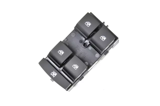 Jet Black Front Driver Side Door Window Switch - GM (95407142)