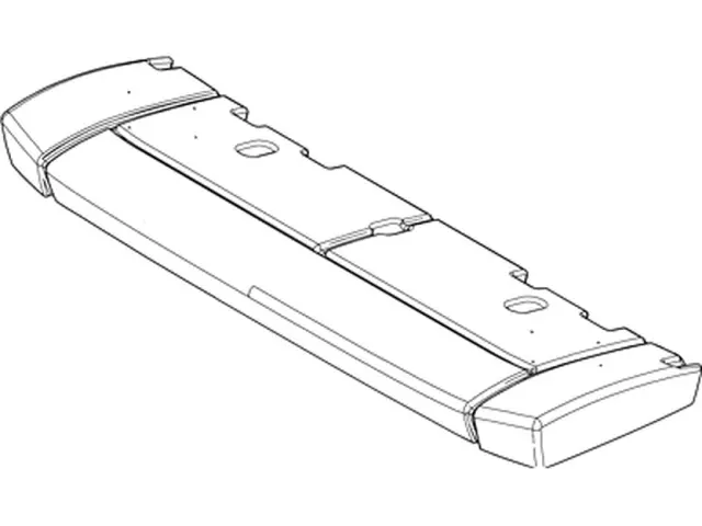 8C2Z1663840A - Body: Seat Cushion Pad for Ford: E-150, E-250, E-350 Super Duty Image