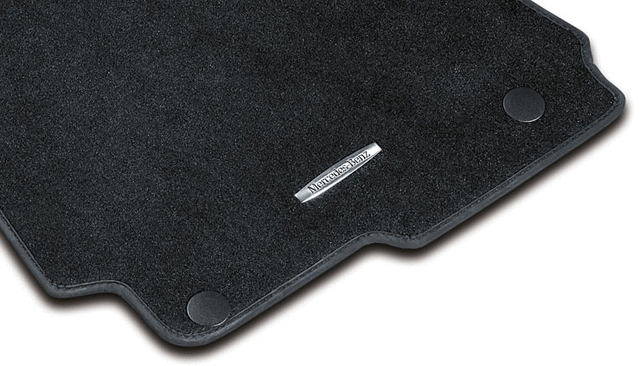 20768094009F87 - : Velour Floor Mats Classic, Set, 4-Piece for Mercedes-Benz: C250, C300, C350, C63 AMG, E250, E300, E350, E400, E43 AMG, E550, E63 AMG S Image