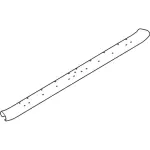 BC3Z16458B - Body: Step Bar for Ford: F-250 Super Duty, F-350 Super Duty Image
