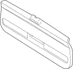 909003W702 - : Finisher Assembly-Back Door for Infiniti Image