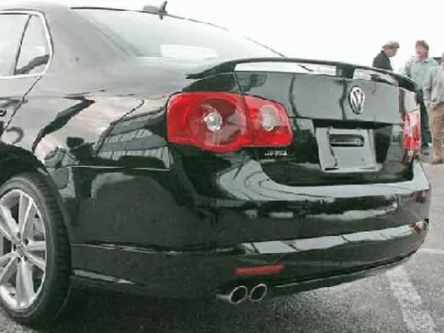 1KM071610U9AX - Exterior: Primer Rear Valence Only (Exhaust Exit On for Volkswagen Image