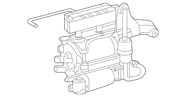 2113200304 - : Compressor for Mercedes-Benz: CLS500, CLS55 AMG, CLS550, CLS63 AMG, E320, E500, E55 AMG, S430, S55 AMG Image