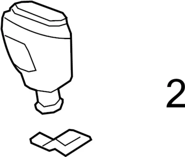 349109NF0B - : Shift Knob for INFINITI: Q60, QX80 Image