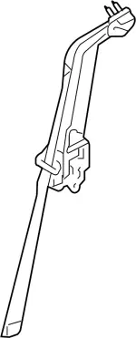 868841NG0D - : Lap &amp; Shoulder Belt for INFINITI: G25, G37, Q60 Image