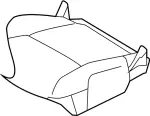 873709NT9A - : Trim Assembly-Cushion Seat Left-hand for Infiniti Image