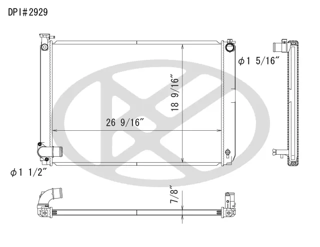 A2929 - : Koyorad Radiator for Koyo Image
