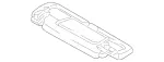 1728100910 - Covering and Lining: Sun Visor for Mercedes-Benz Image