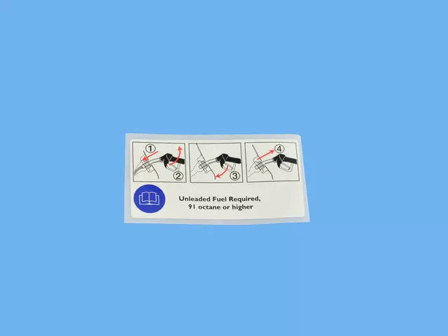 68287566AA - : Genuine Alfa Romeo Label Fuel for Alfa Romeo Image