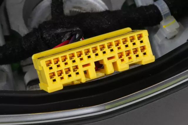 Part# 84374252 Jet Black Steering Wheel - GM (84374252)