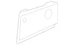 9066100907 - Body: Rear Side Member for Mercedes-Benz Image