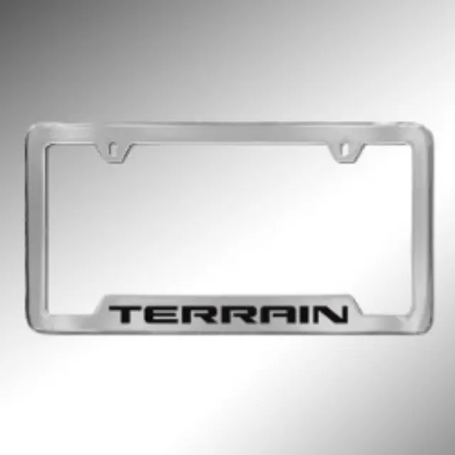 19330374 - Exterior: License Plate Frame for GMC: Terrain, Yukon Image