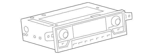 90782062019107 - Body: Radio for Mercedes-Benz: Sprinter 1500, Sprinter 2500, Sprinter 3500, Sprinter 3500XD, Sprinter 4500 Image image