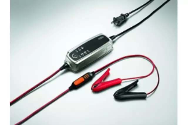 420093050D - Miscellaneous: Battery Charger for Audi: A3, A3 Quattro, A3 Sportback e-tron, A4 allroad, A4 Quattro, A5 Quattro, A5 Sportback, A6 Quattro, A7 Quattro, A8 Quattro, allroad, e-tron Sportback, Q3, Q5, Q5 Sportback, Q7, Q8, R8, RS3, RS5, RS5 Sportback, RS7, S3, S4, S5, S5 Sportback, S6, S7, S8, SQ5, SQ5 Sportback, SQ7, SQ8, TT Quattro, TT RS Quattro, TTS Quattro Image