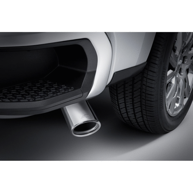 Dual-Wall Angle-Cut Exhaust Tip With Bow-Tie - GM (84722774)