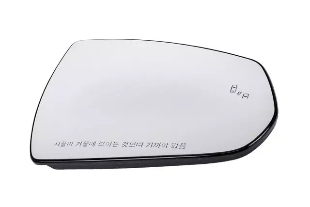 23213190 - : Passenger Side Rearview Mirror Glass for GM Image
