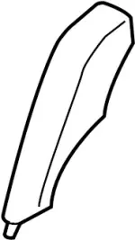 886105Y802 - Body: Side Panel for Infiniti Image