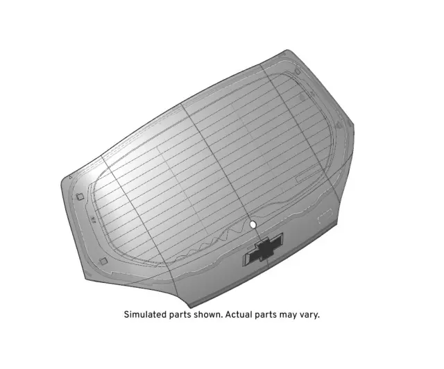 42852704 - : Part# 42852704 F Window for Chevrolet: Bolt EV Image