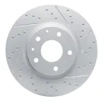 83080081R - : DFC Geoperformance Rotor - Drilled and Slotted for DYNAMIC FRICTION Image