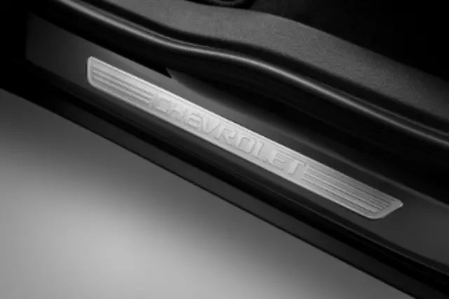 42762249 - : Door Sill Plates, Front, Chevrolet Script for Chevrolet: Bolt EUV Image