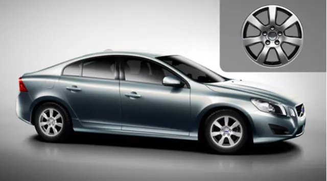 2007-2018 Volvo Aluminum Rim Oden 7 X 16in - Silver Stone - Volvo (30756702)