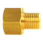 BLF18B - : Brass Adapter, Female(5/8-18 Inverted), Male(1/2-20 Inverted), 1/bag for AGS Image