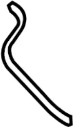 66870EG000 - Body: Cowl Top Panel Seal for INFINITI: M35, M45 Image