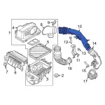 NB3Z9B659F - : Air Tube for Ford: Bronco Image