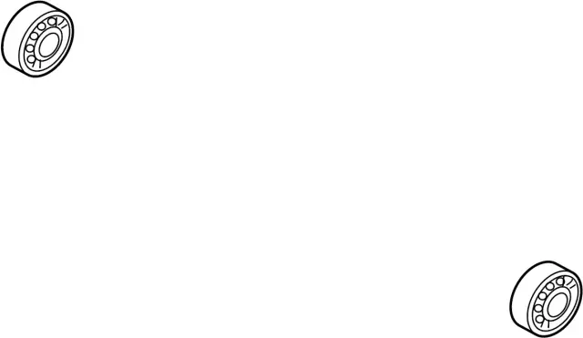 384407S000 - Universals &amp; Rear Axle: Side Bearings for INFINITI: FX50, QX56, QX70, QX80 Image