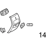 BA1Z78045E24AA - Body: Rear Panel Trim for Lincoln: MKX Image
