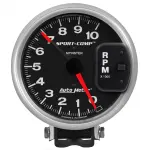 3900 - : GAUGE, TACHOMETER, 5", 10K RPM, PEDESTAL W/ RED LINE, SPORT-COMP for AutoMeter Image