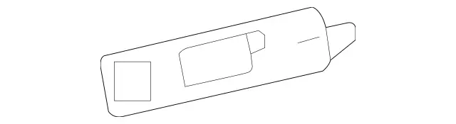 2049057301 - Electrical System: Antenna Amplifier for Mercedes-Benz: C250, C300, C350, C63 AMG, GLK250, GLK350 Image
