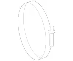 19955210 - : Hose Clamp for Mercedes-Benz Image