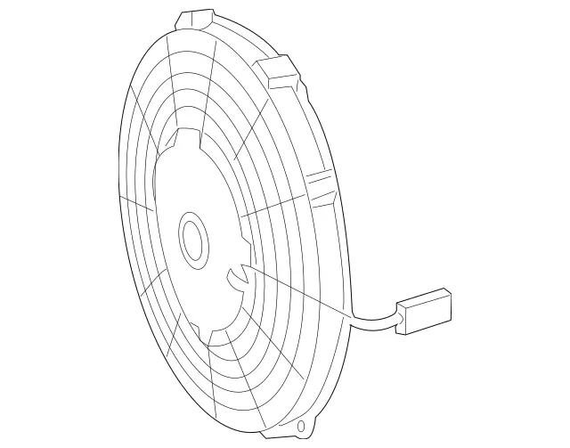15006393 - Radiator: Blower for Mercedes-Benz: CL65 AMG, SL63 AMG, SL65 AMG, SLS AMG Image image