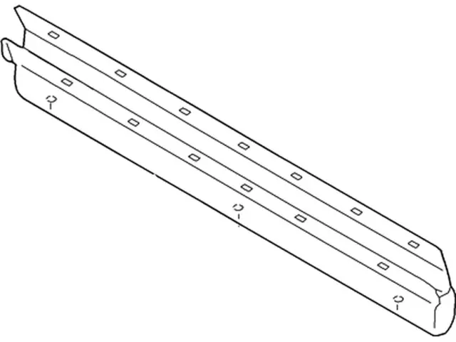 YL8Z16A464AAA - Body: Reinforcement for Ford: Escape | Mercury: Mariner Image