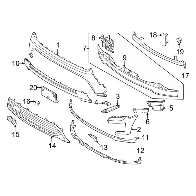 Nick出品 2022-2024 Ford Expedition Side Panel NL1Z-17626-E | OEM Parts Online