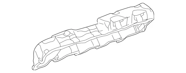 1130100430 - Engine: Valve Cover for Mercedes-Benz Image
