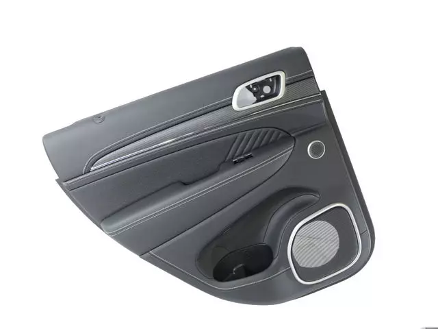 Rear Door Trim Panel Assembly, Left - Mopar (6DY553X9AD)