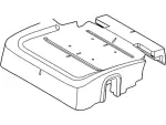 CA8Z7463840E - Body: Seat Cushion Pad for Ford: Flex Image